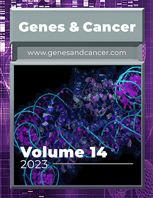 Cover for Genes & Cancer V10, 2023