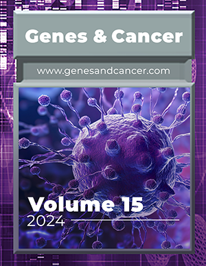 Cover for Genes & Cancer V15, 2024